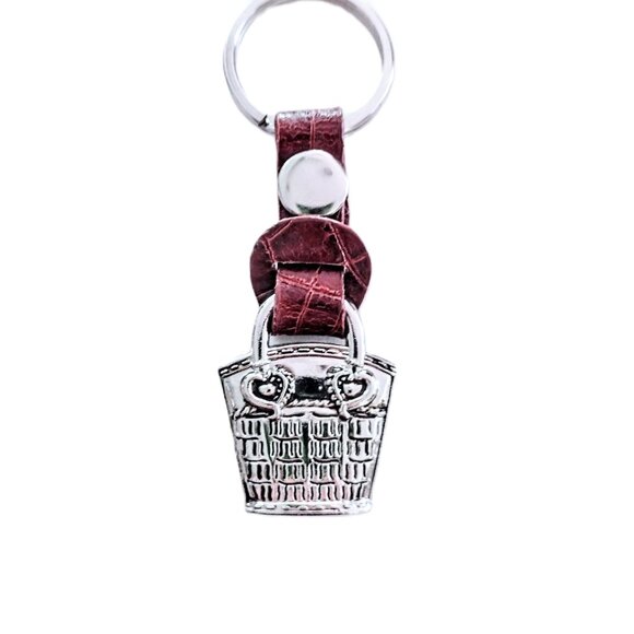 MC Marc Chantal Croc Embossed Western-Inspired Satchel ~ Shoulder Bag w/Key Tab! - Picture 7 of 16